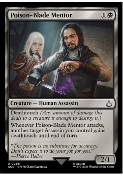 Poison-Blade Mentor