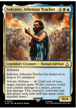 Sokrates, Athenian Teacher