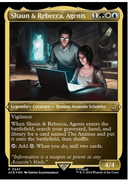 Shaun & Rebecca, Agents
