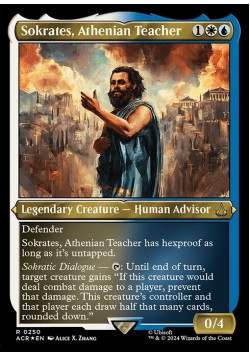 Sokrates, Athenian Teacher