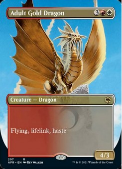 Adult Gold Dragon