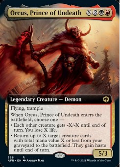 Orcus, Prince of Undeath