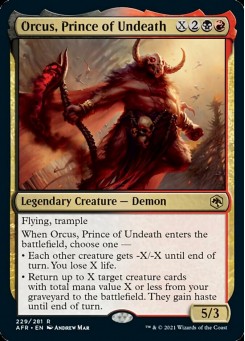 Orcus, Prince of Undeath