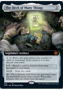 The Deck of Many Things