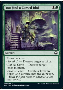 You Find a Cursed Idol