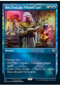 You Find the Villains' Lair