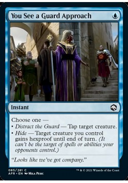 You See a Guard Approach