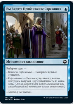 Вы Видите Приближение Стражника