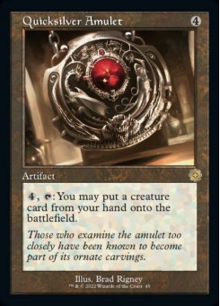 Quicksilver Amulet