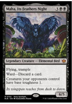 Maha, Its Feathers Night