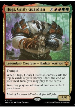 Hugs, Grisly Guardian