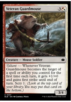 Veteran Guardmouse