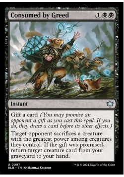 Consumed by Greed