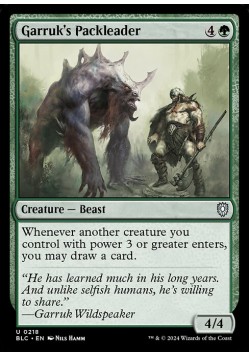 Garruk's Packleader