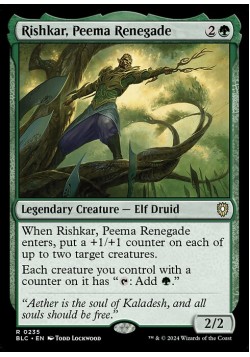 Rishkar, Peema Renegade