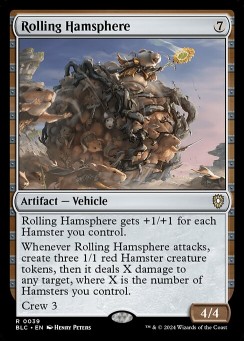 Rolling Hamsphere