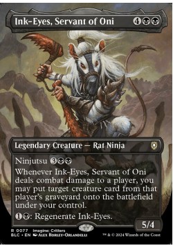 Ink-Eyes, Servant of Oni