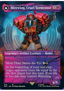 Blitzwing, Cruel Tormentor // Blitzwing, Adaptive Assailant