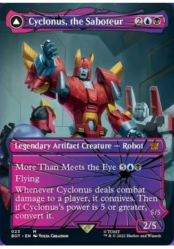 Cyclonus, the Saboteur // Cyclonus, Cybertronian Fighter