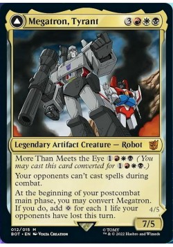 Megatron, Tyrant // Megatron, Destructive Force