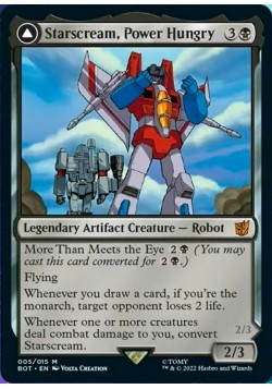 Starscream, Power Hungry // Starscream, Seeker Leader