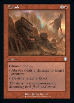Abrade