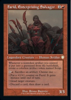 Farid, Enterprising Salvager