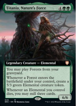 Titania, Nature's Force