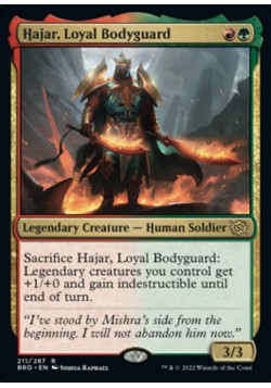 Hajar, Loyal Bodyguard