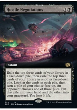 Hostile Negotiations