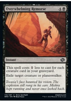 Overwhelming Remorse