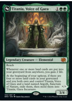 Titania, Voice of Gaea
