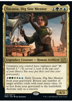 Tocasia, Dig Site Mentor