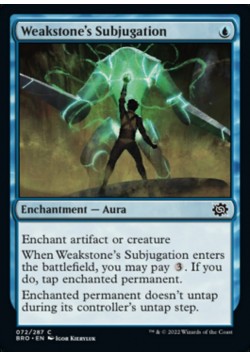 Weakstone's Subjugation