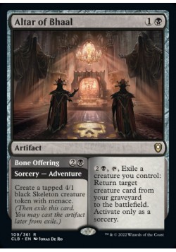 Altar of Bhaal // Bone Offering