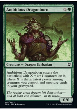 Ambitious Dragonborn