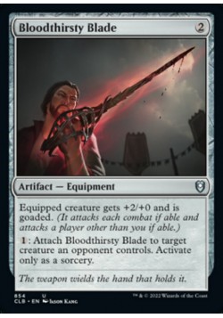 Bloodthirsty Blade