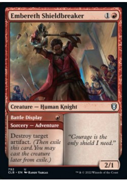 Embereth Shieldbreaker // Battle Display