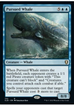 Pursued Whale