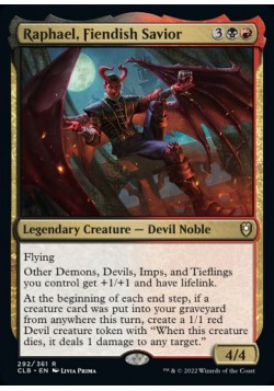 Raphael, Fiendish Savior