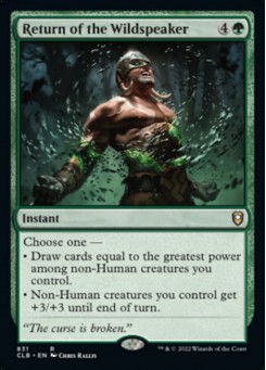Return of the Wildspeaker
