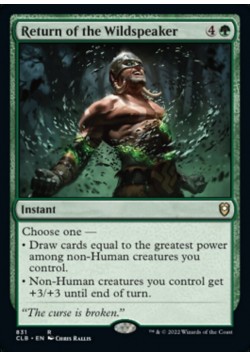 Return of the Wildspeaker