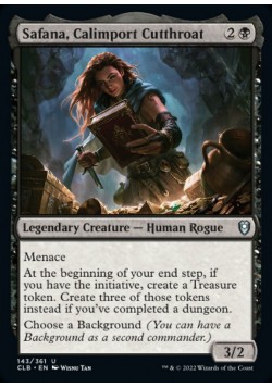 Safana, Calimport Cutthroat