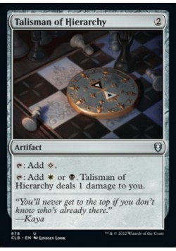 Talisman of Hierarchy