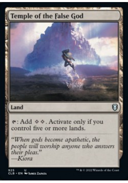 Temple of the False God