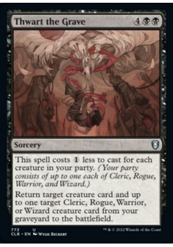 Thwart the Grave