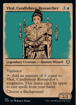 Vhal, Candlekeep Researcher