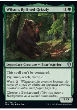 Wilson, Refined Grizzly