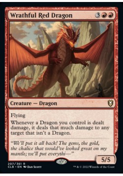 Wrathful Red Dragon