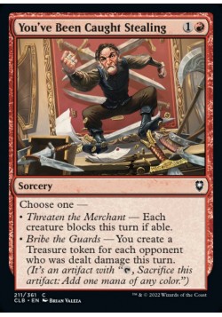 You've Been Caught Stealing